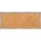 Shiplap White Narrow Wood Framed Corkboard, Natural Cork